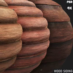 PBR Wood Siding Texture