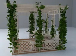 Pergola 3D model