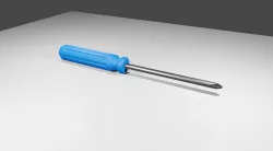 Philips Screwdriver Tool - Ferramenta Chave Philips Low-poly 3D model