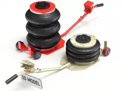 Pneumatic Jack 3D model