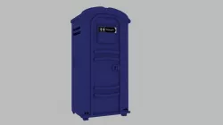 Portable Toilet 3D model