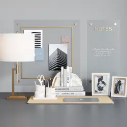 Pottery Barn Decorative Set for desk 2 3D model