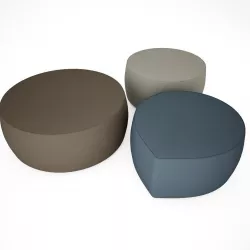 Pouf Collection 3D model