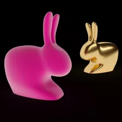 Qeeboo RABBIT CHAIR 3D model