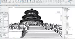 Revit file - Temple of Heaven 3D model