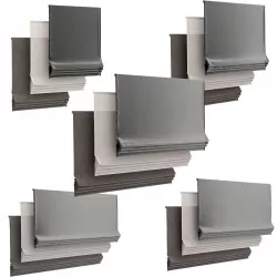 RH Flat romain shade collection 3D model