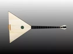 Russian Balalayka 3D model