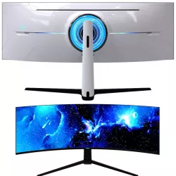 samsung odyssey G9 curved gaming display monitor wide screen 3D model