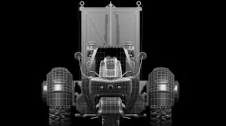 Sci Fi Rickshaw 3D model