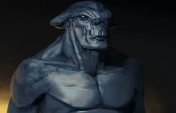 Shark Demon 3D model