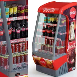 Showcase 018 Coca-Cola Low-poly 3D model