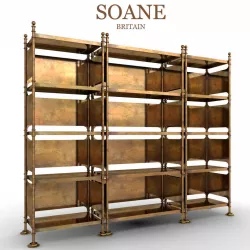 Soane The bookcase etagere 3D model