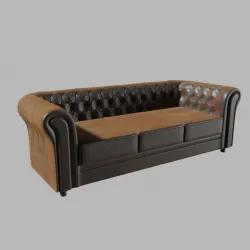sofa Chester 3D model