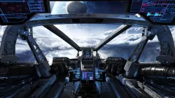 Spaceship Cockpit v2 3D model