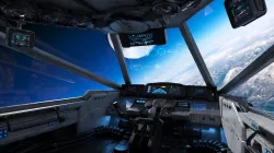 Spaceship Cockpit v3 3D model