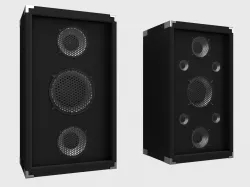 Speaker Low-poly 3D model