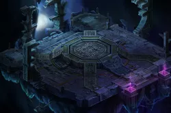 Square life and death altar 3D model
