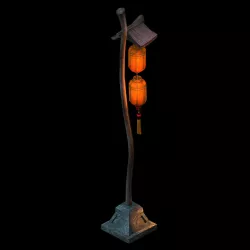 Street Market-Street Light 36 3D model