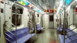 Subway Car Interior HDR Low-poly 3D model