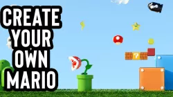 Super Mario Level 1 Low-poly 3D model