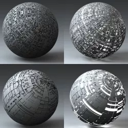 Syfy Displacement Shader G 001 k Texture