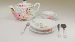 Tableware Low-poly 3D model