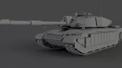 Tank Challenger 3D model