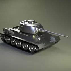 Tank T-34-85 3D model