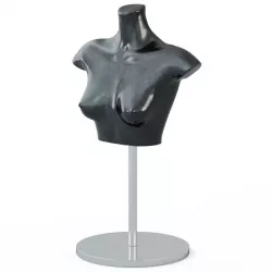Torso black female mannequin 63 3D model