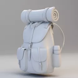 Traveler Backpack 3D model