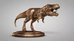 trex statue 3D model