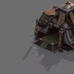 Tribe - big tent 3D model