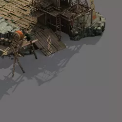 Tribe - entrance 3D model