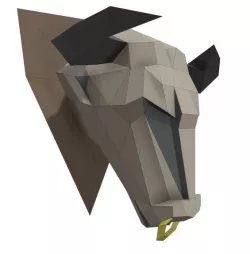 Trophy bull 3D model