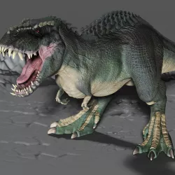 V Rex Sculpt Projects 3D model