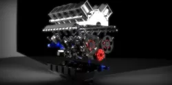 V10 Engine  3D model