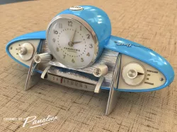Vintage Clock-Radio DreamLiner - 3d model 3D model