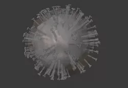 Virus 3D model