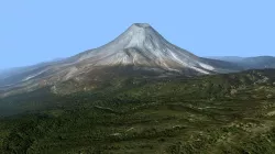Volcano Mountains - Colima 3D model