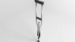 Walking Crutch - Adjustable 3D model