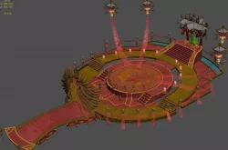 Wedding - now set 3D model