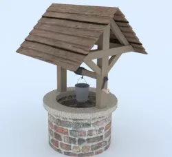 Well model 3D model