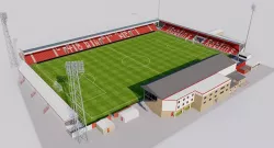 Whaddon Road - Cheltenham England 3D model