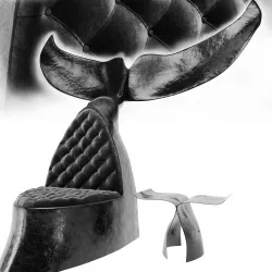 Whale Animal Chair 3D model