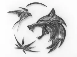   Witcher amulets  3D model
