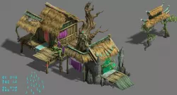 Wizard Forest - Tree House 3D model