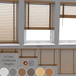 Wood Blinds Venetian version 3 -  length 90cm 3D model
