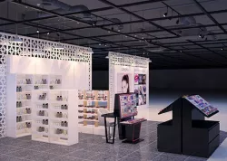 3d interior Cosmetic Lipstick shop 3D model