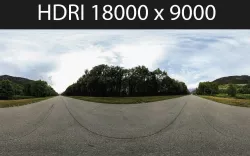 Abandoned Runway HDRI hdr environment 3D model