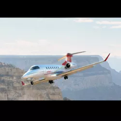 Airplane Interior Learjet 85 3D model